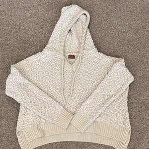 EEUC POL Cropped Popcorn Hoodie